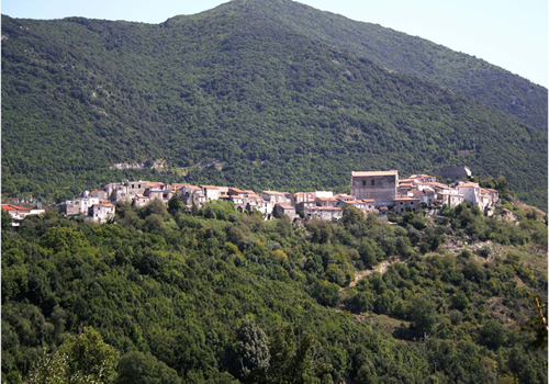 Vedute panoramiche di Rocchetta